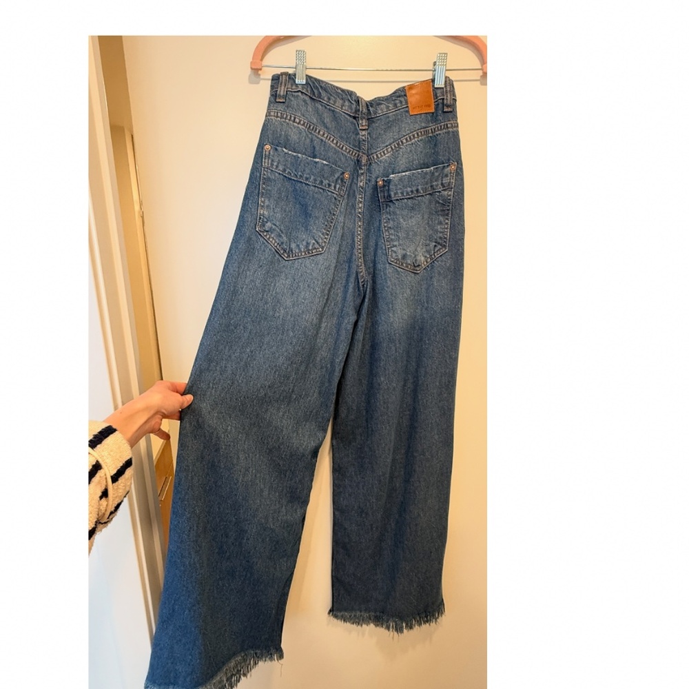 NWOT Free People We the Free Old West Slouchy Jeans | Size 24 - Picture 12 of 13